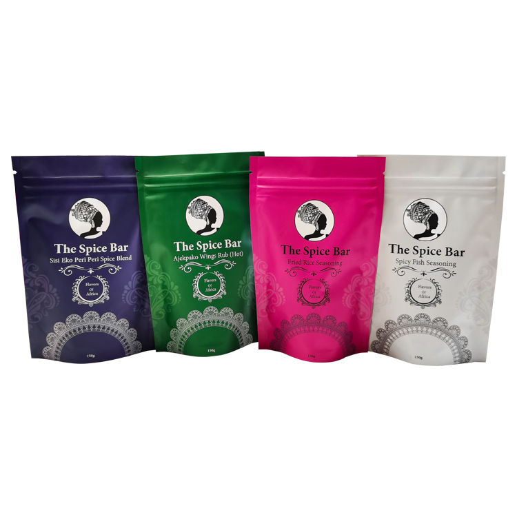 Custom Digitally Printed Matte Stand Up Pouch for Traditional Snacks & Bakery Packaging Gallery 3