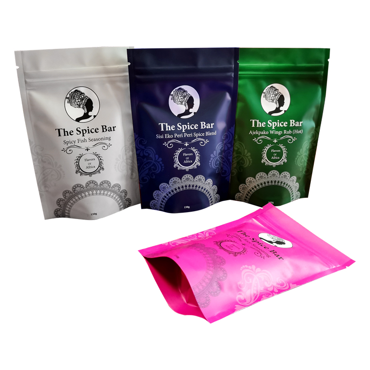 Custom Digitally Printed Matte Stand Up Pouch for Traditional Snacks & Bakery Packaging Gallery 4