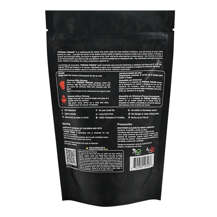Custom Digitally Printed Matte Stand Up Pouch with Zipper for 150g Pet Treats & Supplements Gallery 4