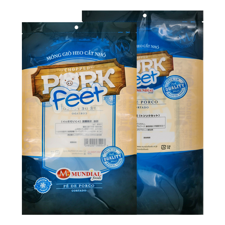 Heavy-Duty Nylon (NY/PE) Three-Side Seal Pouch with Clear Window for Frozen Meat & Pork Bones Gallery 6