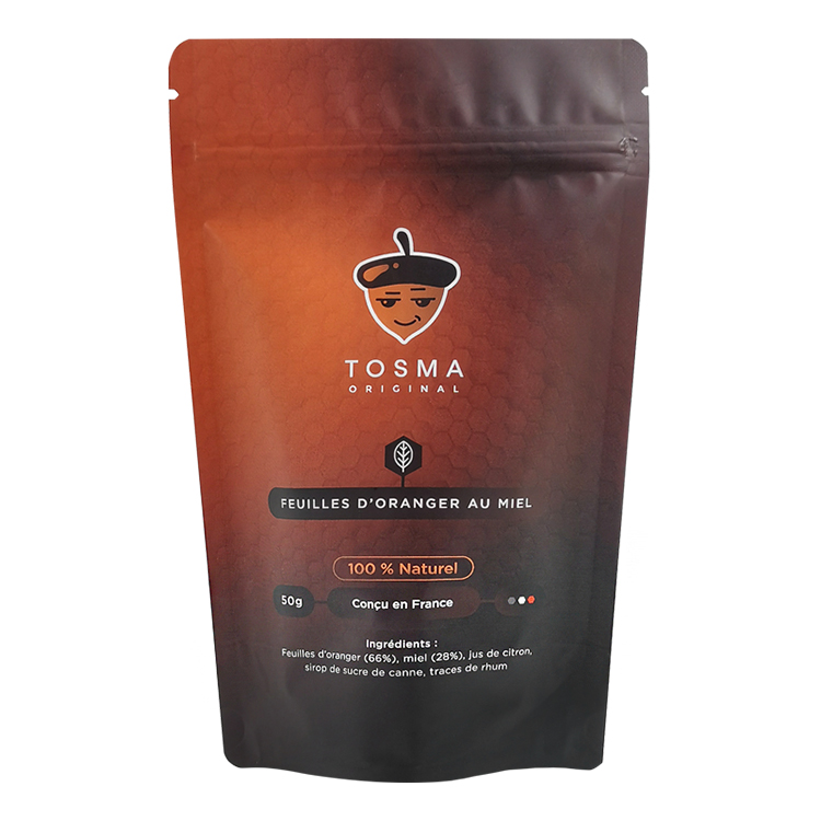 Custom 50g Stand-Up Food Pouch – High-Barrier Matte VMPET Packaging Bag with Premium Digital Printing Gallery 3