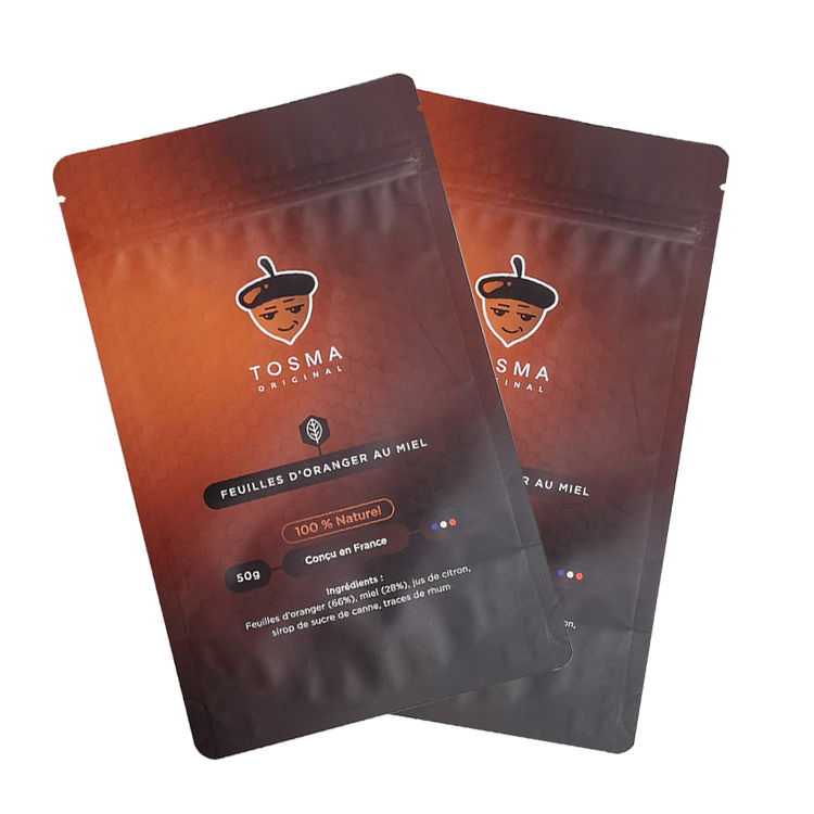 Custom 50g Stand-Up Food Pouch – High-Barrier Matte VMPET Packaging Bag with Premium Digital Printing Gallery 5