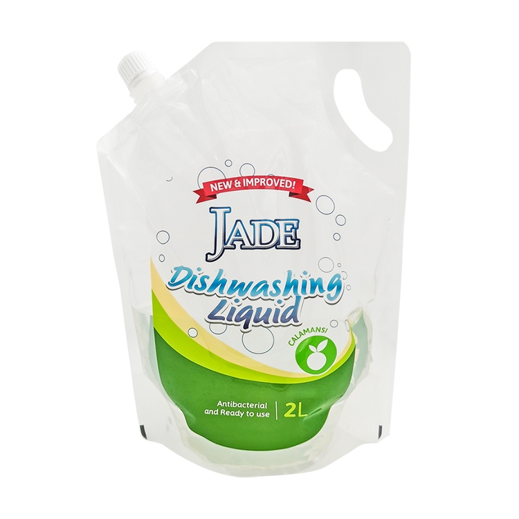 Custom 2L Stand-Up Liquid Spout Pouch with Handle – Heavy-Duty PET/NY/PE Packaging Bag for Dishwashing Liquid and Detergent Refills Gallery 5