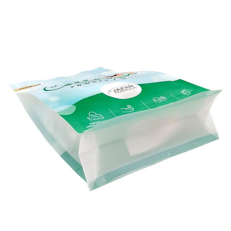 Custom Matte Flat Bottom Pouch (8-Side Seal) for Collagen Powder and Supplement Stick Packs Gallery 6