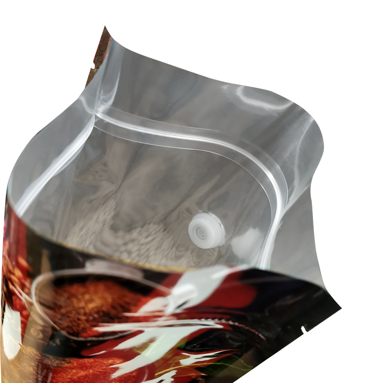 Custom Digital Printed 16oz (1lb) Stand Up Coffee Pouch with Valve (PET/VMPET/PE) Gallery 5