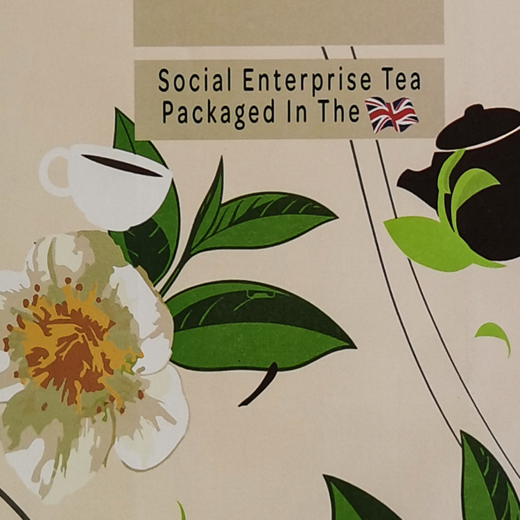 Custom 100% Compostable Side-Gusset Bulk Tea Bag (Kraft/NKME/PBS) for Commercial Loose Leaf Tea Gallery 6
