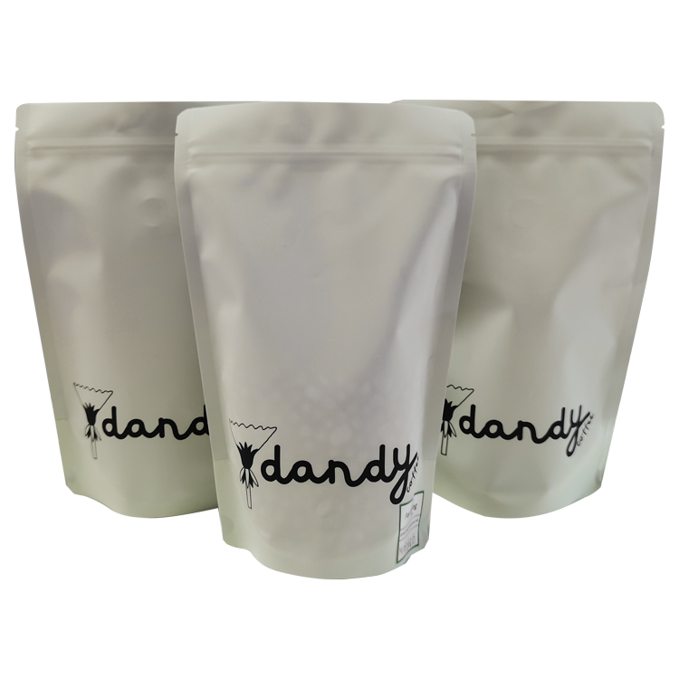 Custom Digital Printed 100% Recyclable Stand-Up Coffee Pouch (MDOPE/PE) with Valve for 12oz Specialty Beans Gallery 2
