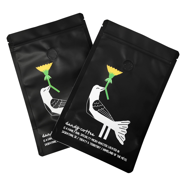 Custom Digital Printed 100% Recyclable Stand-Up Coffee Pouch (MDOPE/PE) with Valve for 12oz Specialty Beans Gallery 6