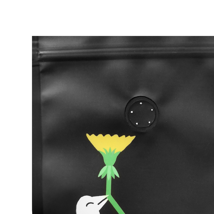 Custom Digital Printed 100% Recyclable Stand-Up Coffee Pouch (MDOPE/PE) with Valve for 12oz Specialty Beans Gallery 4