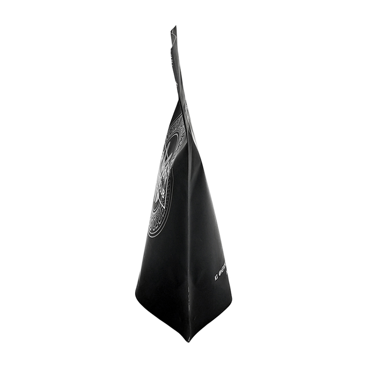 Custom Digital Printed Matte Black Stand-Up Pouch (150 Micron) with Spot UV and Silver Foiling for 3.5g Cannabis Flower & Edibles Gallery 6