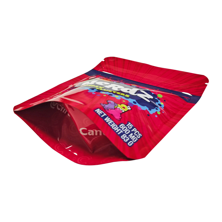 Custom Digital Printed Metallized Stand-Up Pouch Cannabis Gummy Clusters Gallery 4