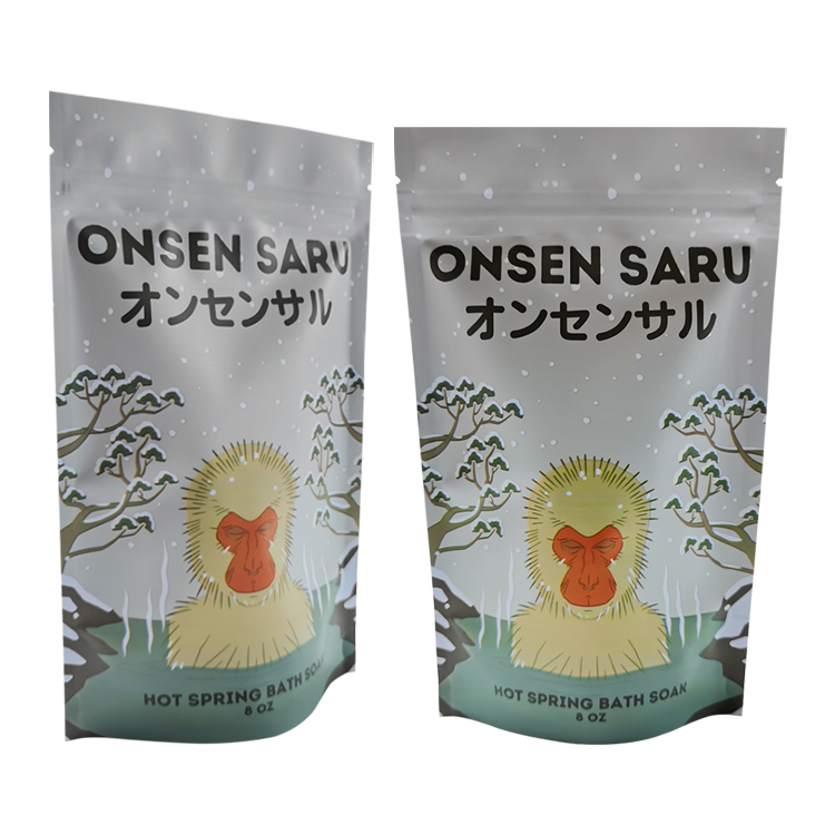 Custom Printed 100% Recyclable Stand-Up Pouch (Mono-PP) with Zipper for 8oz Bath Salts & Essential Oil Soaks Gallery 5