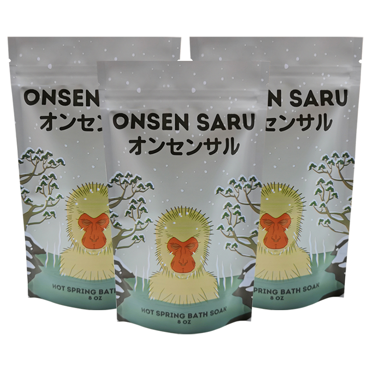 Custom Printed 100% Recyclable Stand-Up Pouch (Mono-PP) with Zipper for 8oz Bath Salts & Essential Oil Soaks Gallery 2